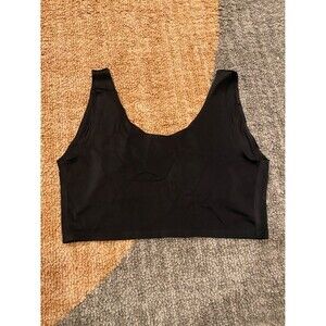ThirdLove XL Seamless Bra Bralette Lined Wire Free Womens Black